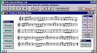 In the musical terms lab you will study musical terms through melody manipulation