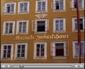 בית הולדתו של מוצרט בעיר זלצבורג שבאוסטריה
