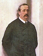 Borodin by Ilia Repin  (1844-1930)