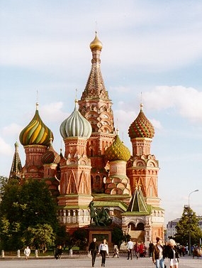 קתדרלת סנט בזיל במוסקבה - Photograph courtesy of Dr. Michael Nielsen