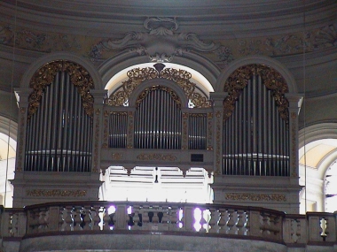 A church organ in Vienna