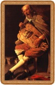The Hurdy-Gurdy Player (1620-30) Georges De la Tour, Musיe des Beaux-Arts, Nantes