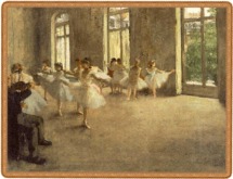 The Rehearsal (1873-78) Edgar Degas, Fogg Art Museum, Harvard University, Cambridge, MA