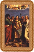 St. Cecilia with Saints (1514-1516) Raphael, Pinacoteca Nazionale, Bologna, Italy