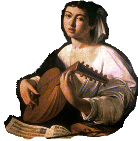 The Lute Player (c. 1596) by Michelangelo Merisi da Caravaggio, The Hermitage, St. Petersburg