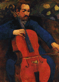 Upaupa Schneklud (The Player Schneklud) (1894) Paul Gauguin, The Baltimore Museum of Art, The Cone Collection