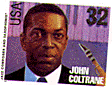 John Coltrane / stamp of The USA
