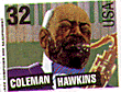 Coleman Hawkins / stamp of The USA