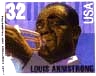 Louis Armstrong / stamp of The USA