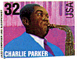 Charlie Parker / stamp of The USA