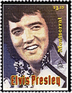 Elvis Presley / stamp of ER